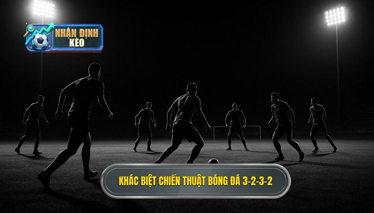 Bản Chất Và Sự Khác Biệt Của Chiến thuật bóng đá 3-2-3-2