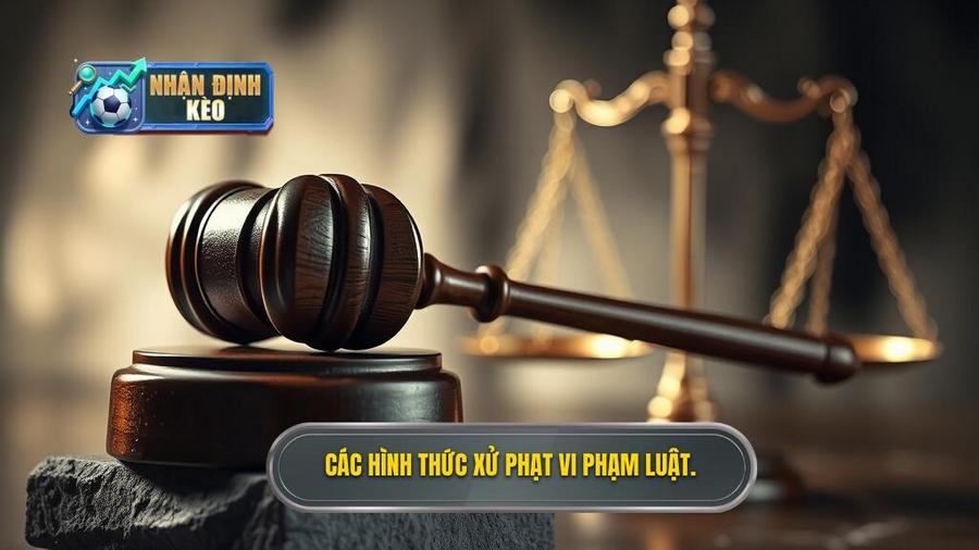 2. Các hình thức xử phạt vi phạm luật.