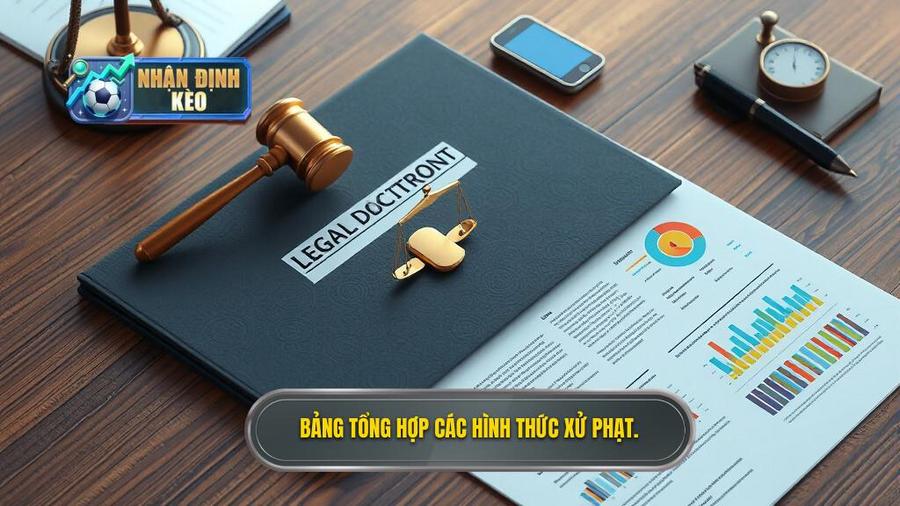 3. Bảng tổng hợp các hình thức xử phạt.