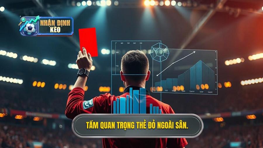 3. Tầm quan trọng thẻ đỏ ngoài sân.