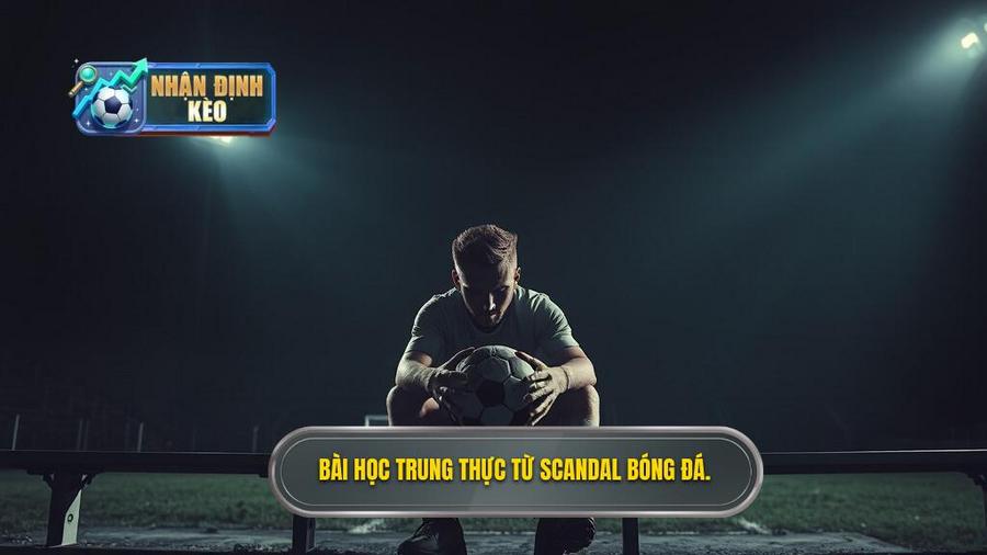 Scandal bóng đá Việt Nam: Bài học về sự trung thực