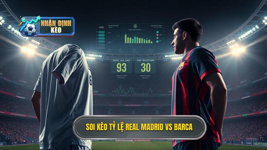 Soi kèo Real Madrid vs Barca: Phân tích các tỷ lệ kèo phổ biến